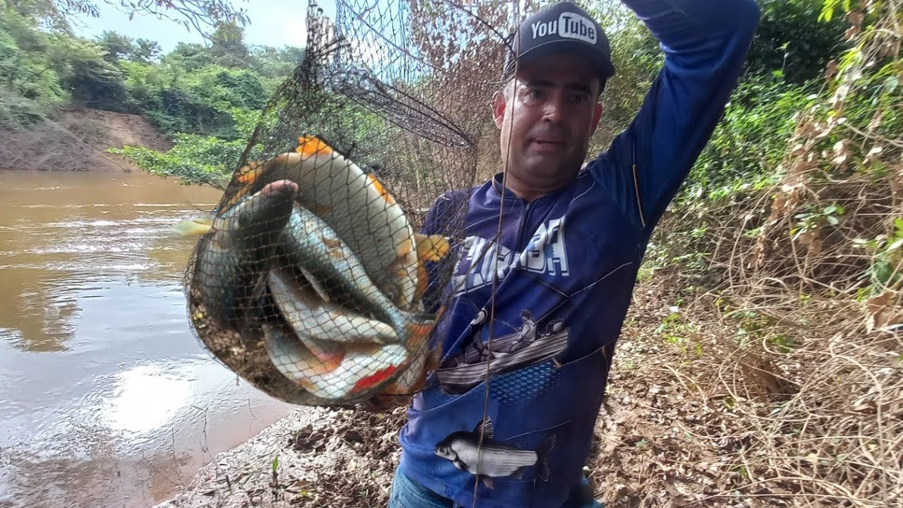 USEI A CEVA ANTIGA PRA PESCAR PIAU ,PACU...pescaria após piracema, ceva 2025.