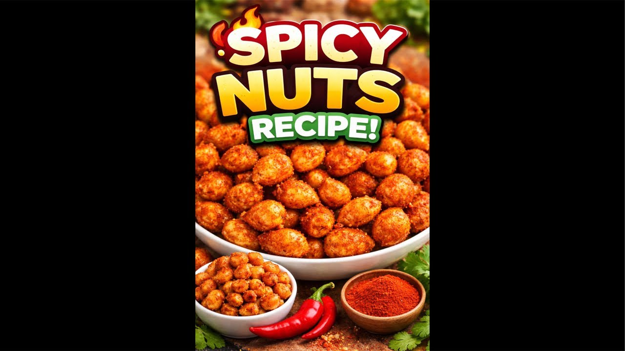 🔴 Live nut namkeen recipe