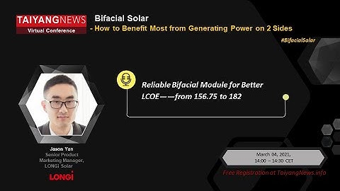 Why is it important to design reliable bifacial solar modules to better LCOE?
