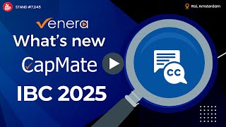 IBC 2025 | Venera Technologies | What's new in CapMate - Cloud native Caption/Subtitle QC