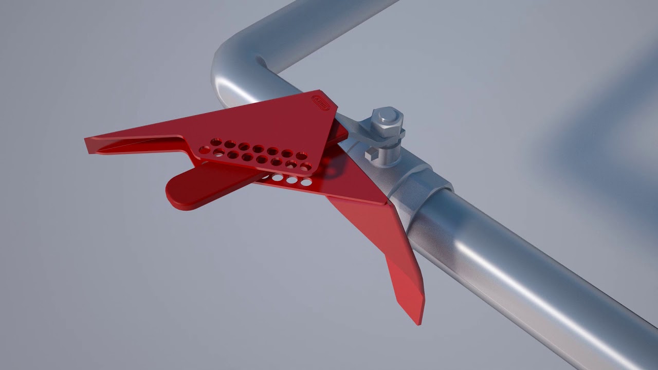 ABUS - Sécurité au travail - Verrouillage de vannes à boisseau sphérique V423 & V426