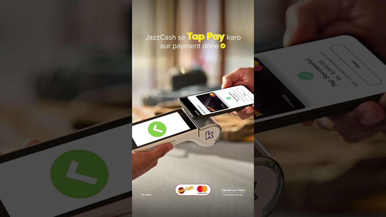 Make Payments with JazzCash Tap Pay