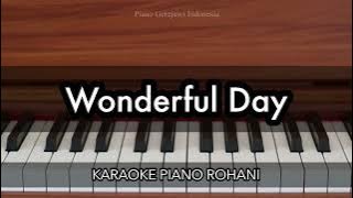 Wonderful Day - Welyar Kauntu | Karaoke Piano Rohani