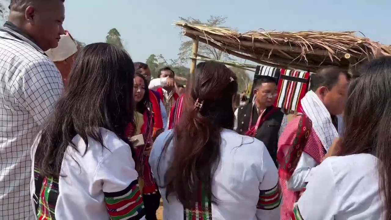 Kuki & Mizo Traditional House Inauguration KYF Festival 2026 at Taralangso Diphu