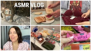 ASMR VLOG(новый формат!) ШЕПОТ/ГОТОВЛЮ СЭНДВИЧИ/ПОКУПКИ ПРОДУКТОВ/РАСПАКОВКИ/ВЕЧЕРНЯЯ ПРОГУЛКА screenshot 5