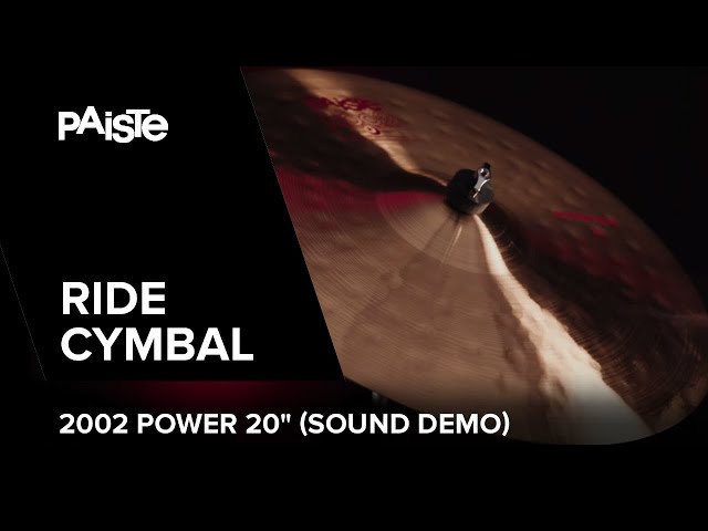 Тарелка для барабанов Paiste 2002 Power Ride 20