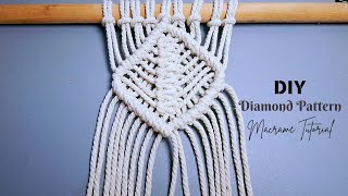 DIY Diamond Pattern Macrame - Part 4