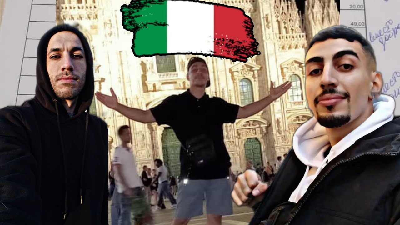 بعد رحلة العذاب وصلت أخيرا إيطاليا و إلتقيت وزير البلقان 😅