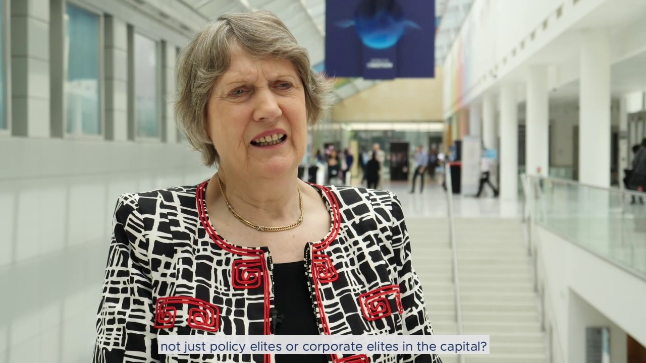 Helen Clark on gender-inclusive extractives governance - YouTube