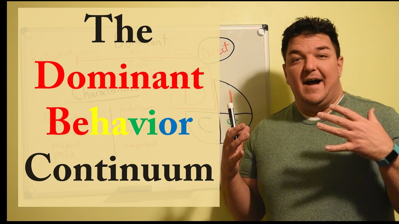 Dominant Behavior Continuum (DISC) - Leadership/Individuals/Teams