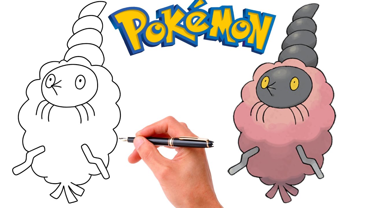 How To Draw BURMY Trash Cloak POKEMON | Pokémon Variants