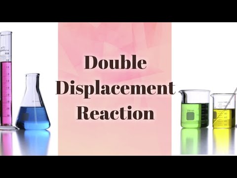 Class X - Chemistry - Double Displacement Reaction - YouTube