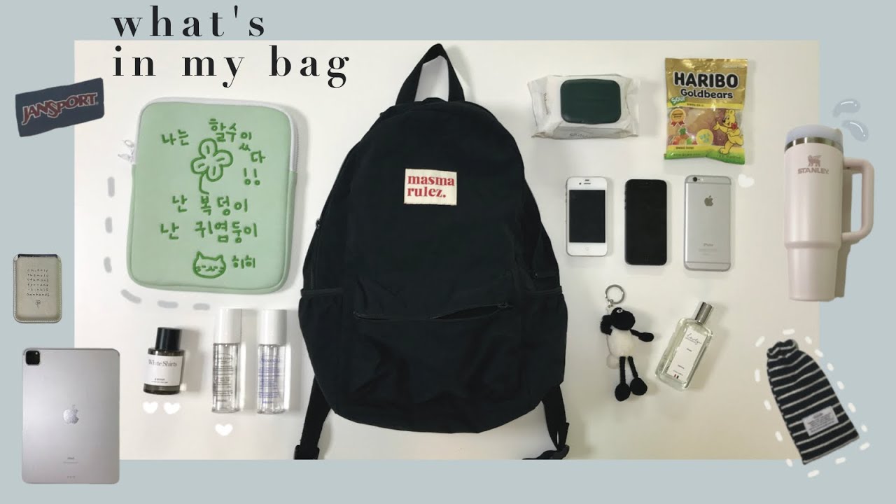 왓츠인 마이백 ! | 보부상 가방 소개 ^3^ | what's in my bag | 브이로그 