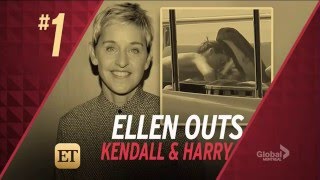 Ellen DeGeneres interview on One Direction`s Harry Styles & kendall jenner with ET