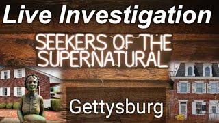 Live investigation Gettysburg PA