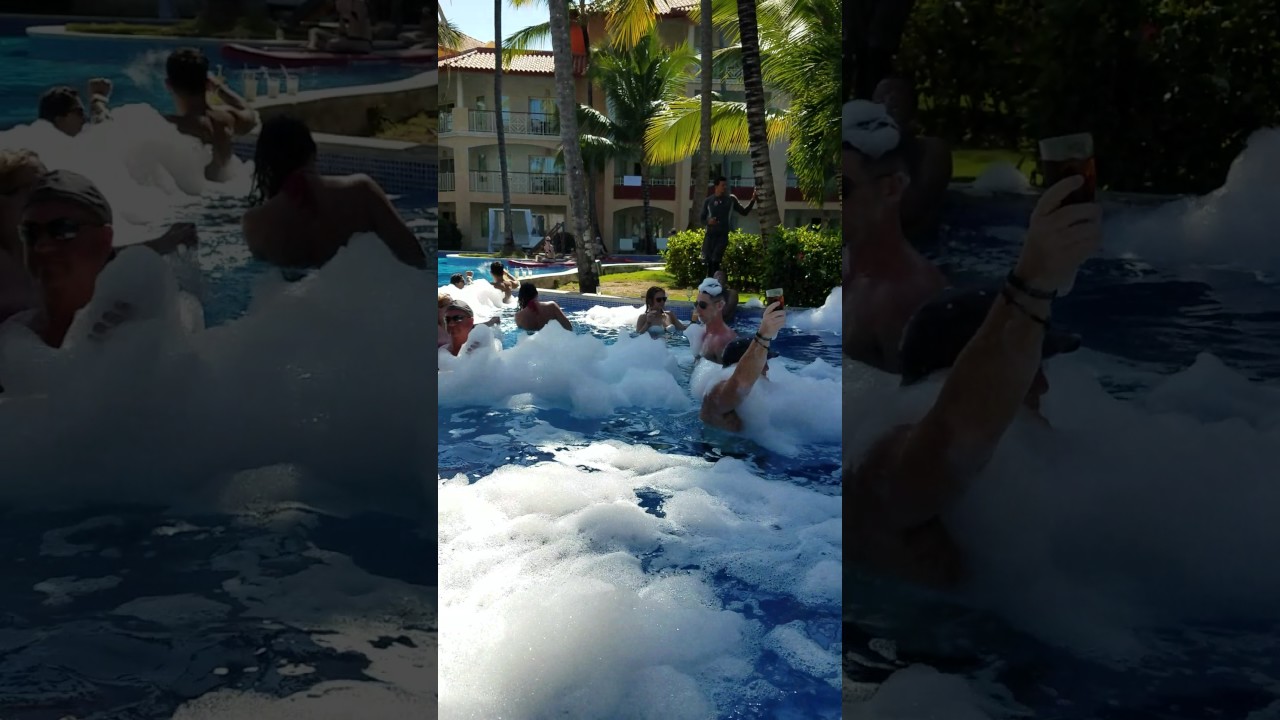 Majestic Elegance Punta Cana, Dominican Republic foam party 2017 YouTube