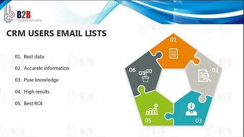 Top CRM Users Email List providers