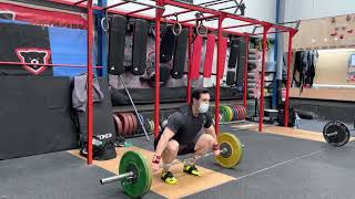 Slow Pull Squat Snatch