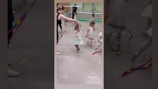 Cutie wootie ballerina for Crazy Hair Day - Tiny Tots, Preschool Ballet Sydney! #sydneydancestudio