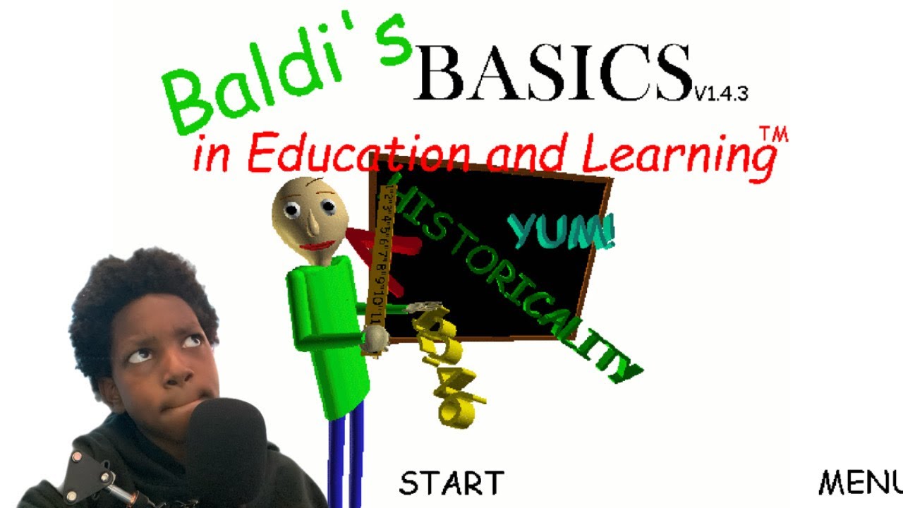 Bald Math I HATE my BALD math teacher | Baldi’s Basics - YouTube