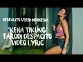 DESPACITO VERSI INDONESIA / "KENA TIKUNG" PARODI COVER DESPACITO VERSI INDONESIA / Video Lyric