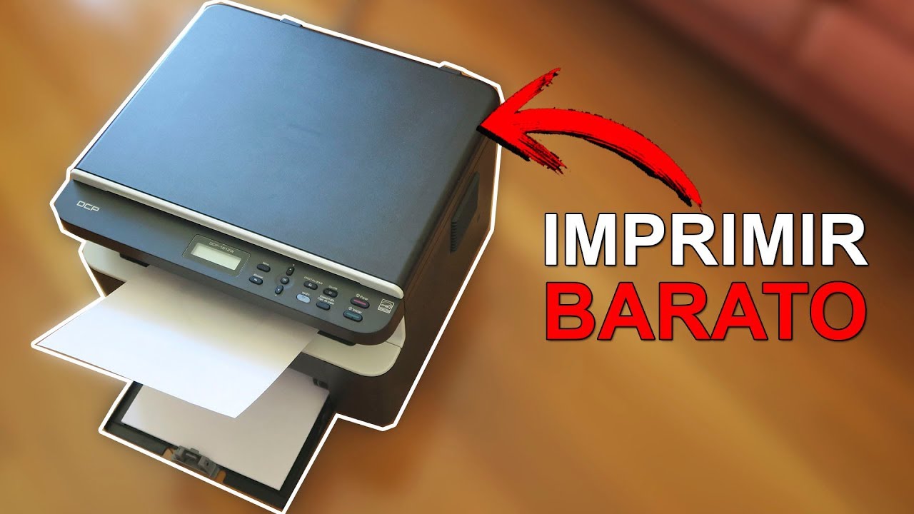 Impresora láser para imprimir barato por menos de un céntimo de euro cada  copia - YouTube