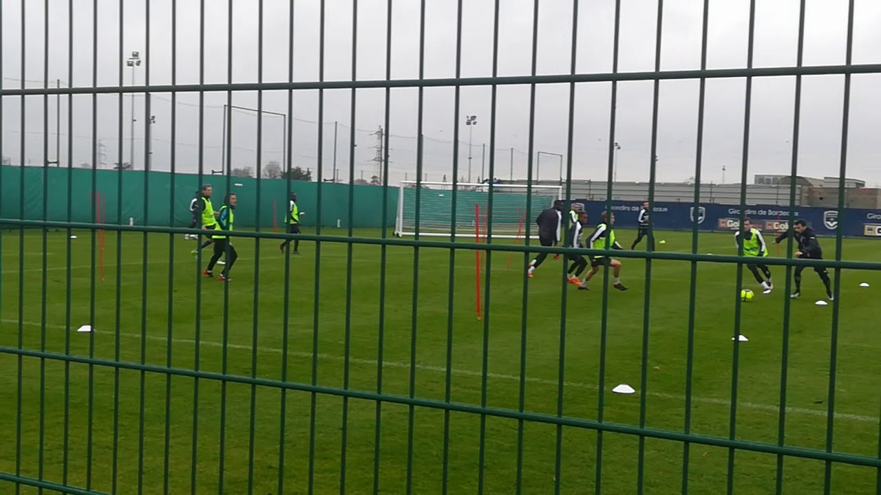 Le Haillan : entraînement des Girondins le 20 février 2018