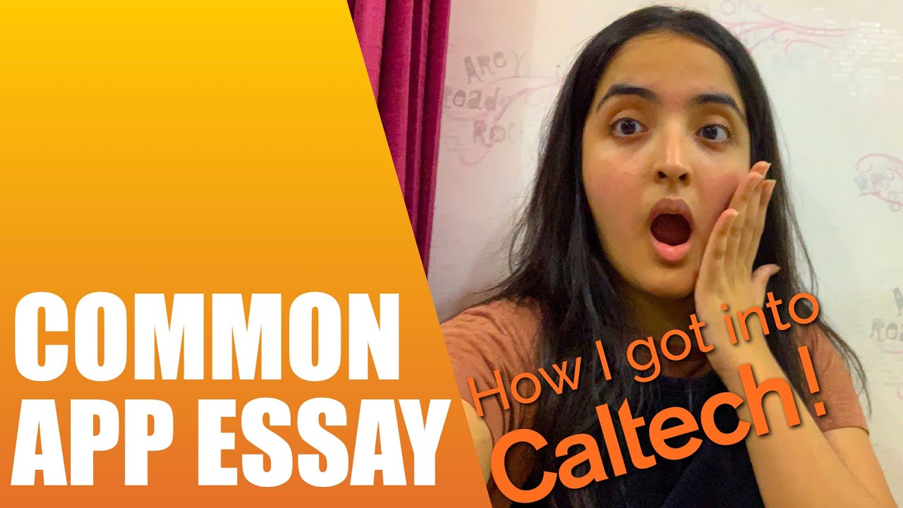 caltech admissions essay prompt