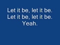 Beatles - Let It Be - Lyrics