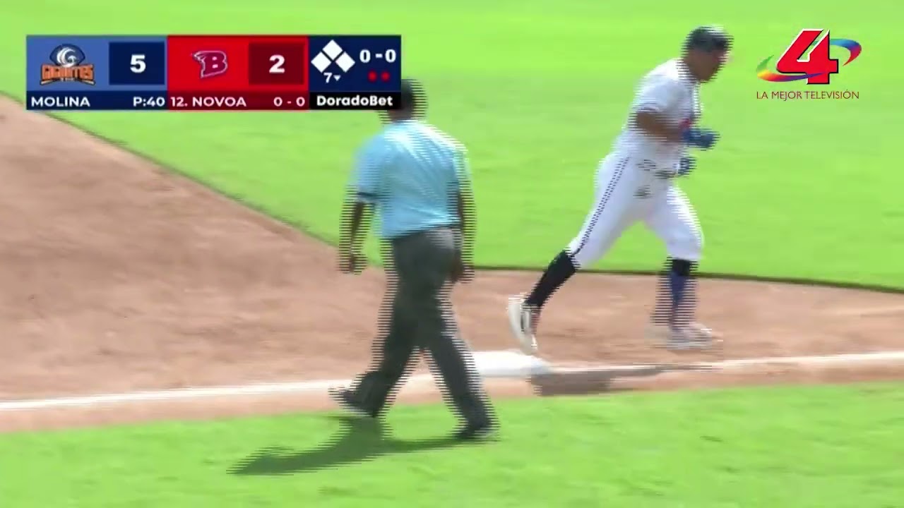 💥⚾️ Novoa conecta un cohete descomunal por todo el jardín izquierdo. Tablazo que mete a la Tribu...