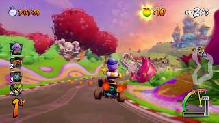 CTR Nitro-Fueled - Mirror mode: Coco Park gameplay (Hard)