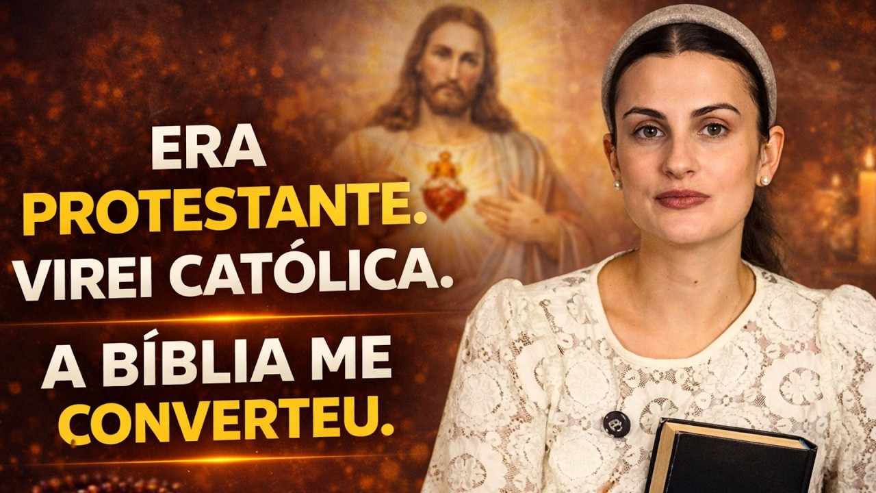 CHOCANTE! Larguei o PROTESTANTISMO e me converti ao CATOLICISMO
