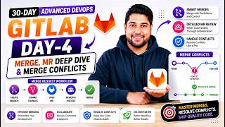 Day-4 | Merge in Git & Merge Conflicts | 30 Days Of GitLab DevOps