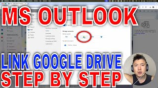 ✅ How To Link Connect Google Drive To Microsoft Outlook 🔴