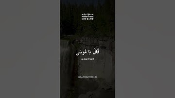 سورة الأعراف - فلما تجلى ربه للجبل جعله دكا - القارئ يوسف العيدروس - مدار ترند MadarTrend