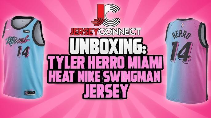 Authentic Dwyane Wade Miami Heat Vice Nights Nike NBA City Edition Swingman  Jersey
