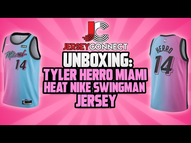 UNBOXING: Tyler Herro Miami Heat Nike Swingman Jersey, City Edition Jersey  2021-2022, 75th