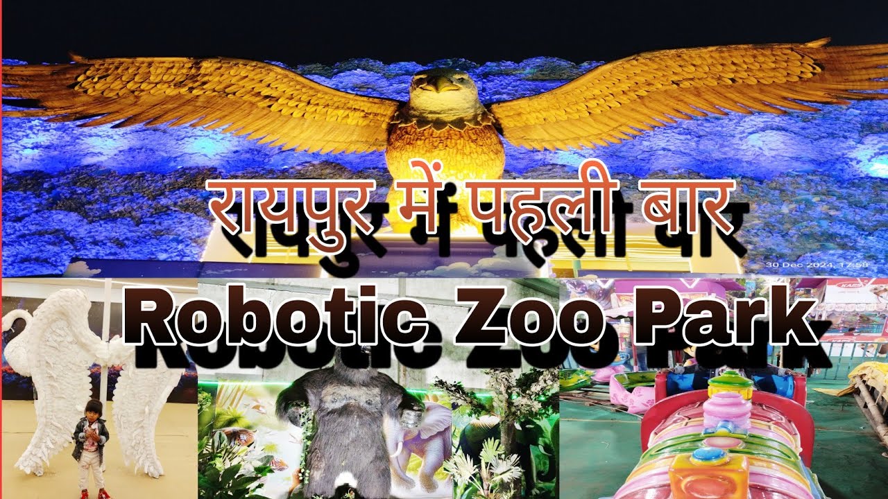 Robotic Zoo Mela Raipur || रायपुर फन फेयर मेला || Raipur Disney World Fair Mela