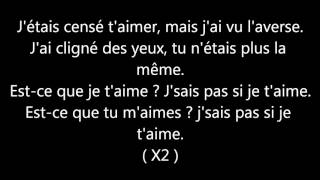 Paroles de Est ce que tu m'aimes  de Maître Gims