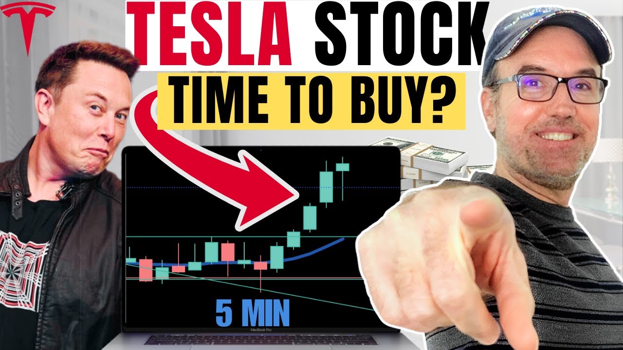 Tesla Stock : Tesla is a buy on the 5 min chart, intraday - YouTube
