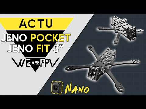 JeNo Pocket et JeNo Fit 3", adaptés aux caméras nano comme le O4 Lite