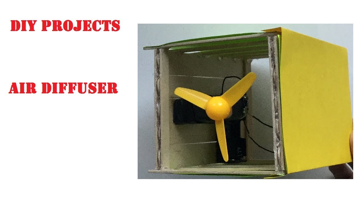 Life hacks - DC Motor Hacks: How to Make Simple Air Diffuser - DIY ...