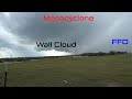 Wall Cloud, Lightning, and Small Hail from Florida Supercell 4K