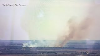 100-acre fire near Travis, Bastrop, Caldwell County lines 25% contained Power Pole Fires Prompt Outages In Travis Hays And Bastrop Counties