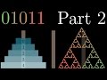 Binary, Hanoi, and Sierpinski, part 2