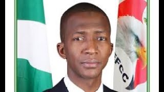 Chairman, Economic and Financial Crimes Commission (EFCC), Abdulrasheed Bawa briefs the press