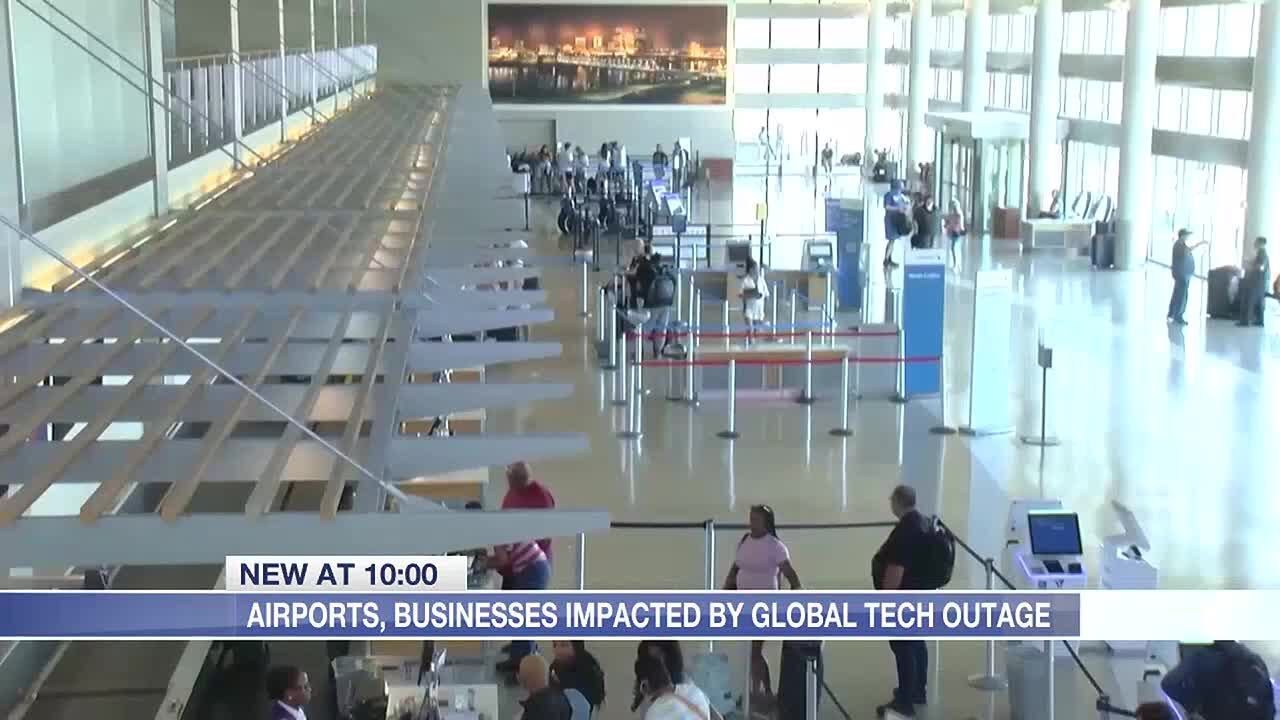 Little Rock businesses, airport impacted by global tech outage