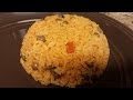 How to make easy Rice with Pigeon Peas (Arroz con Gndules)