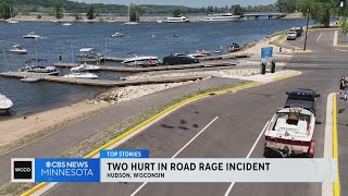 Pedestrian critically wounded following road rage incident in Hudson, 1 arrested