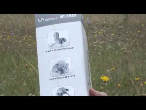 Trepied Weifeng WT-3520 Unboxing [Ro]